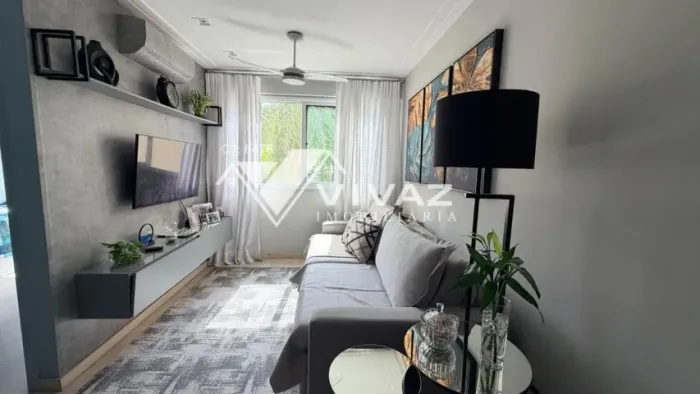 Excelente Apartamento Todo Modernizado com 02 Quartos, Garagem e Infra completa - Financia