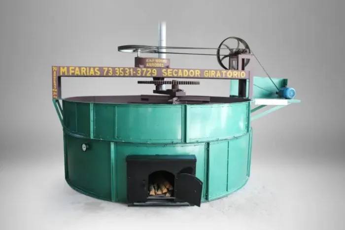 secador de cacau e outros grãos