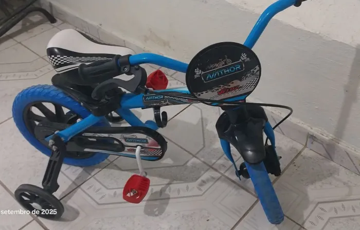 Bicicleta infantil menino aro 12