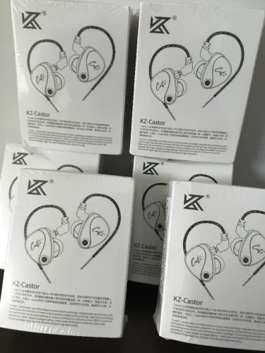 Loja Mundo - KZ Castor Bass com switches Fones de ouvido profissionais Melhor preço do BR