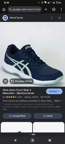 Asics novo usado pouquíssimas vezes