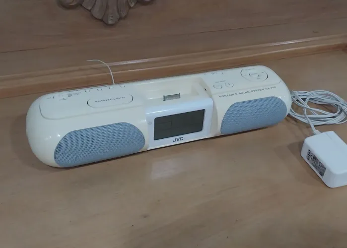 Rádio JVC para Ipod - Funcionando! Barato...