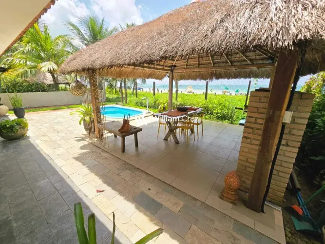 Casa pé na areia no Caribe Brasileiro, na mais linda praia de Maragogi.