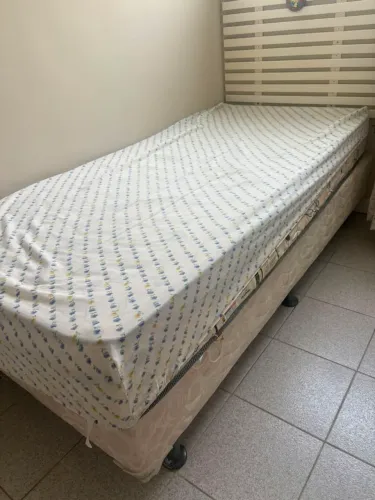 Cama solteiro ortobom