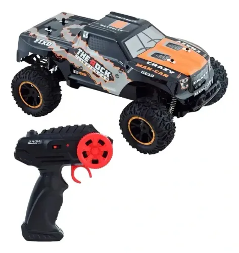 Veículo The Rock Rc 7 Funções Bat Rec 3575 Candide Carrinho de controle remoto