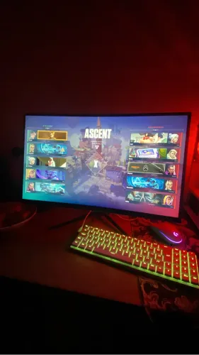 ? PC GAMER + MONITOR CURVO + KIT PERIFÉRICOS | PRONTO PRA JOGAR ?