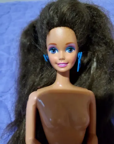 Barbie totally hair morena 