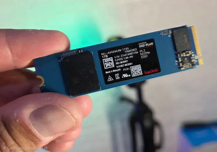SSD NVMe 1TB Seminovo