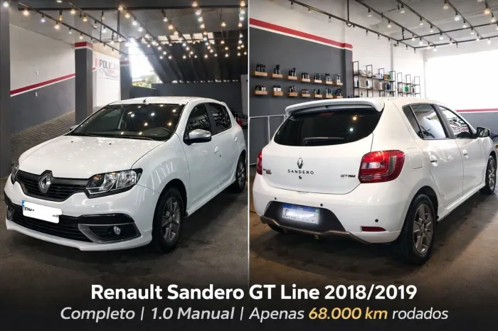 Renault Sandero GT Line Flex 1.0 12V 5P 2019