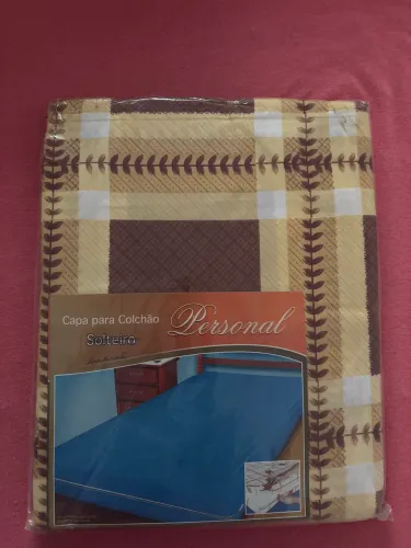 Capa para colchão de solteiro NOVA
