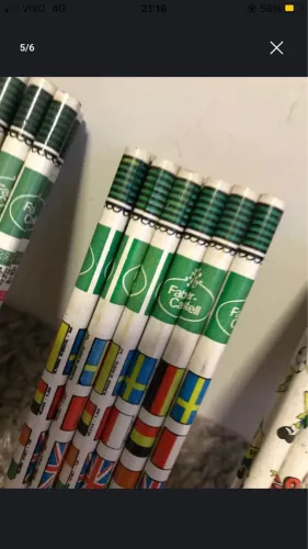 Kit 2 lápis Faber Castell antigos 