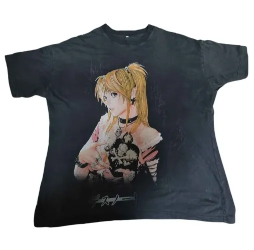Camiseta Oversized Akima Studios - Misa Amane Death Note (Original)