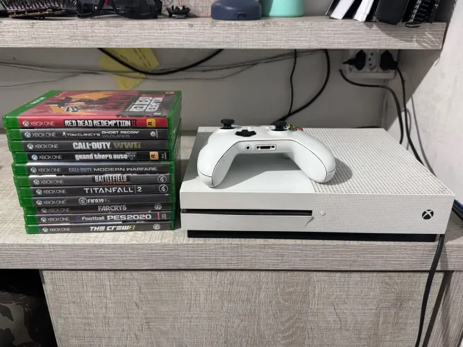 Xbox one s 500gb 11 jogos