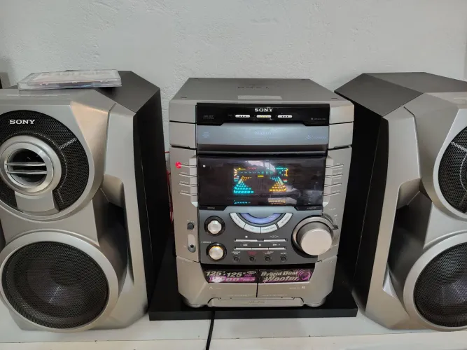 Vendo som Sony DX 5 completo funcionando tudo inclusive bluetooth