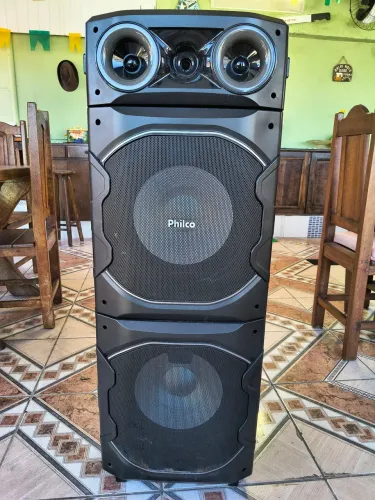 TORRE CAIXA DE SOM PCX24000 C/2400w RMS 1.200,00 EM 2X s/juros no cartão..excelente estado