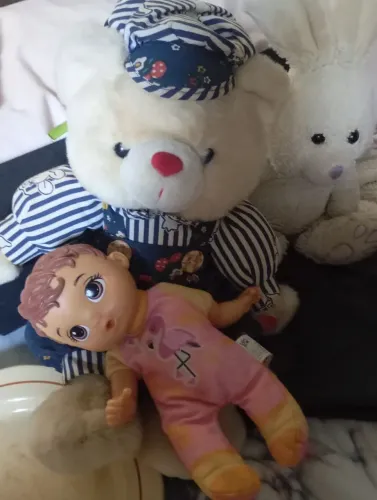 Vendo lote de brinquedos usados em ótima preservação, voltado pra menina e bebê 