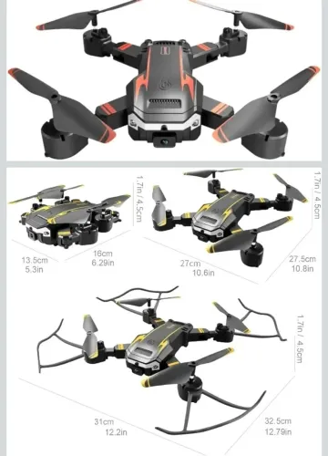 Drone 8K Dual-Camera HD Drone 8K Dual Red