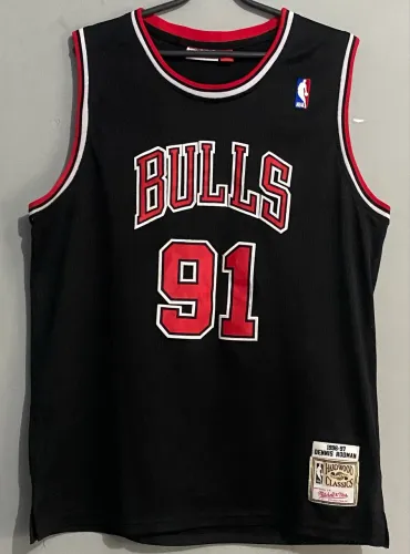     Jersey Dennis Rodman Bulls Retrô NBA