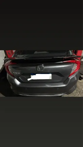 Aerofólio - Honda Civic G10 com lanterna de freio