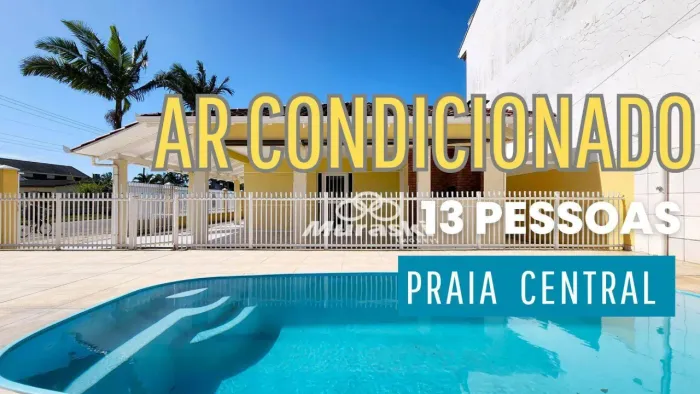 Casa com 3 dormitórios para alugar por dia - Centro - Guaratuba/PR