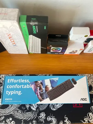 KIT Teclado e Mouse Office Sem fio