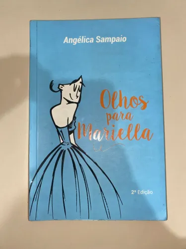 Livro Olhos para Mariella, Angélica Sampaio