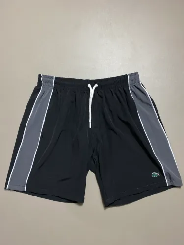 Bermuda Lac Básica Preta/Cinza
