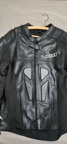 Macacao X11 Motociclista Speed 2 Pecas Masculino Couro Pista