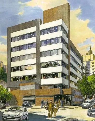Ótima sala comercial com 1 vaga próximo a OAB