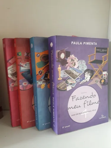 4 livros Fazendo meu filme