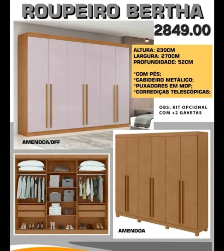 Guarda Roupa Novo Casal
