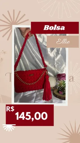 Bolsas em crochê