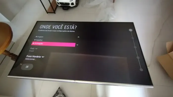 Smart Tv LG 65 polegadas com problema