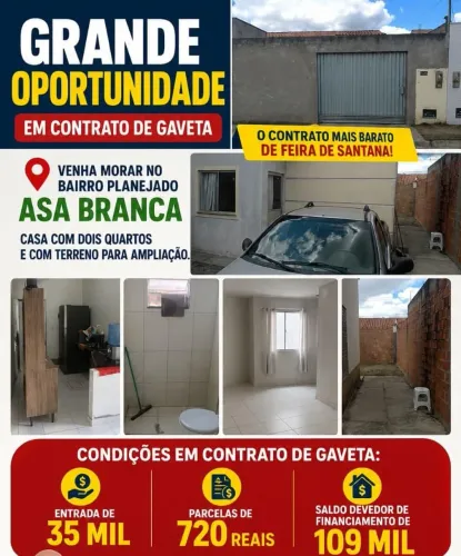 PASSO CONTRATO DE GAVETA A PARTIR R$35 MIL