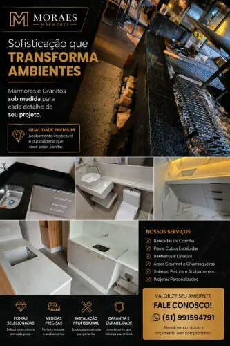 Mármores e granitos, venha realizar seu sonho 
