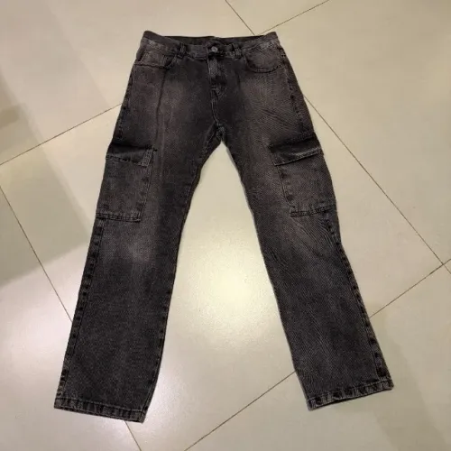 Calça Cargo Cinza Escuro