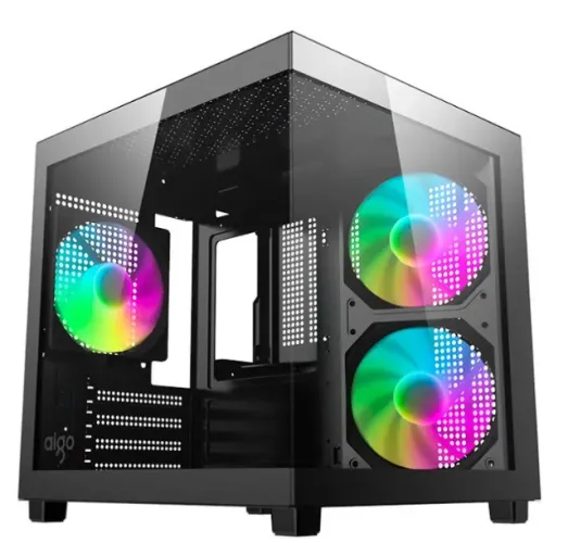 Gabinete Luna, 3 fans, vidro temperado, novo, lacrado, com garantia!