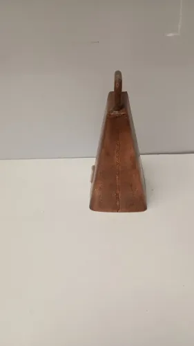 Sino metálico de gado rústico 11 cm