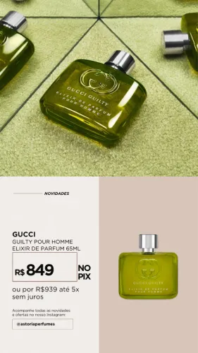 Perfume Gucci Guilty Extrato de Parfum 60ML Lacrado