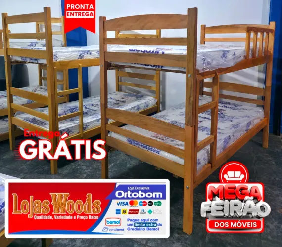 Beliche Madeira R$ 549,00 Novo No Acabamento Verniz