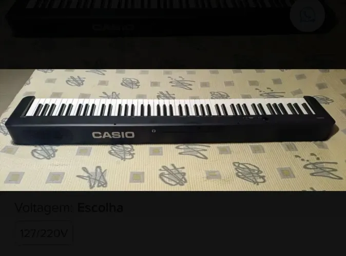 Piano digital Casio