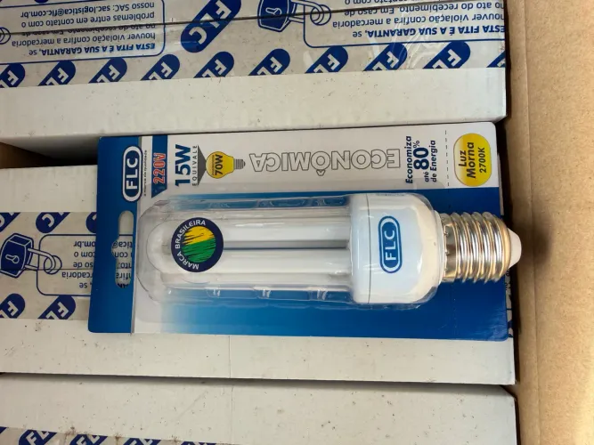 Lâmpada Eletrônica Compacta Fluor Min