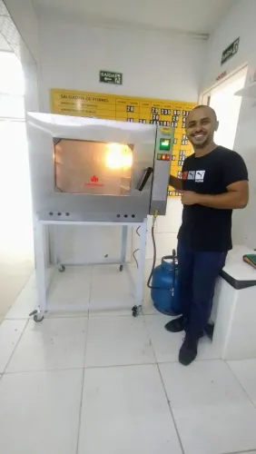 FORNO TURBO A GÁS 05 TELAS NEW LIGHT PROGÁS