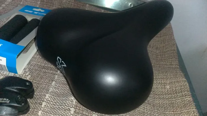 Kit para bicicleta Guidão selim manoplas