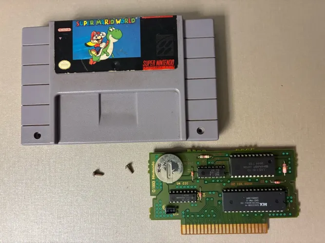 SUPER MARIO WORLD ORIGINAL - JOGO super nintendo