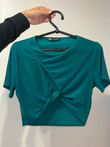 CROPPED VERDE ZARA