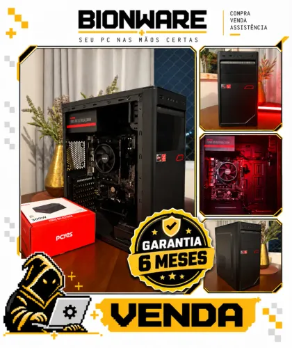 PC GAMER CUSTO X BENEFÍCIO | RYZEN | 16GB RAM | SSD