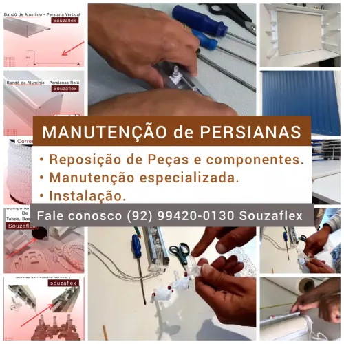 Persiana e Manutenção de Persianas