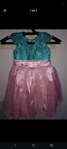VESTIDO FESTA MENINA