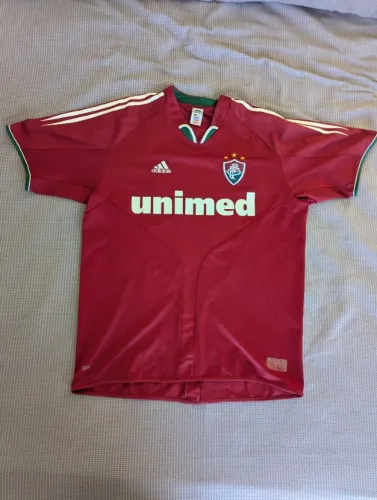 Camisa Fluminense Adidas Unimed Grená 2005